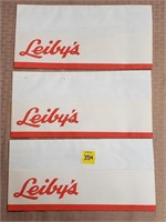 Lot of 3 Vintage Leiby's Paper Hats
