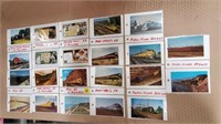 Lot of Assorted Railroad Postcards