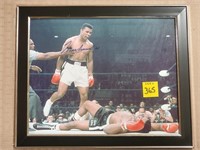 Mohammed Ali 8'x10" Autograph PIcture w/ DOA