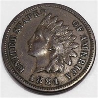 1884 Indian Head Penny High Grade