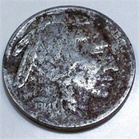 1914-S Buffalo Nickel Rare Date