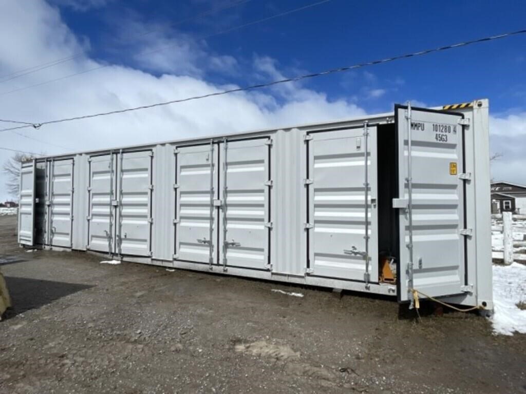 2024 High Cube 40' Multi-Door Shipping Container