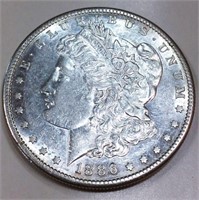 1886-S Morgan Silver Dollar Uncirculated