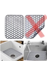 KEGETER HOLLOWED OUT SILICONE SINK MAT 13.5IN X