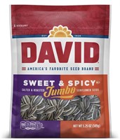 DAVID SEEDS PACK OF 12 SUNFLOWER SEEDS (SWEET AND