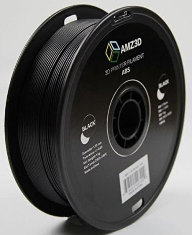 AMZ3D, ABS 1.75MM. 1KG 3D PRINTER FILAMENT