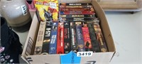 BOX FULL OF VHS TAPES