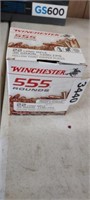 WINCHESTER (550) ROUND BOX MOSTLY FULL .22LR AMMO