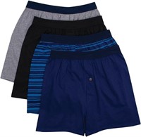 4Pcs Size Large Hanes Mens ComfortSoft Knitboxer