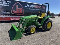 John Deere 3043D Tractor With 300E Loader