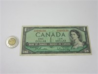Billet 1$ Canada 1954