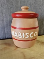 Vintage McCoy Pottery Cookie Jar Nabisco 78