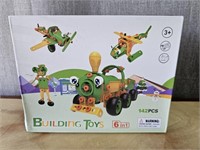 Building Toys 6 in 1 Automotive Airplane etc