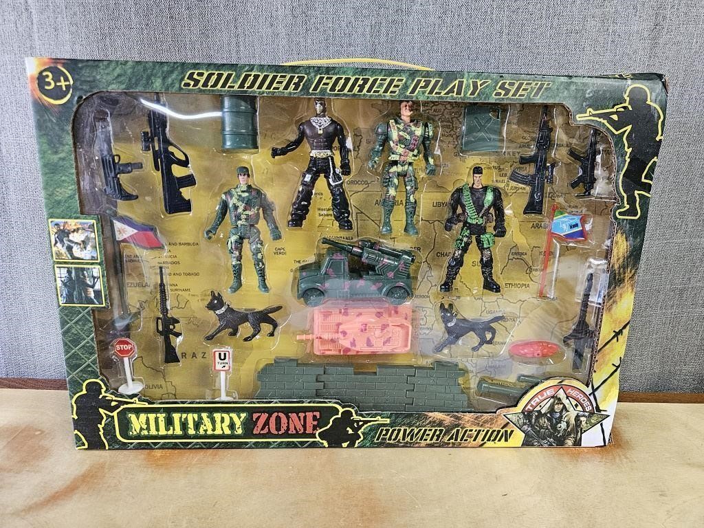 Military zone Army Action Figures New in Box