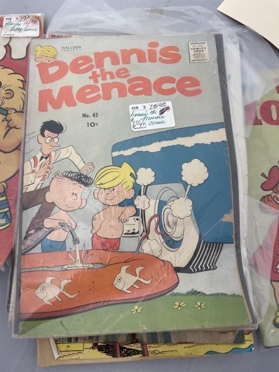 Var Comic Books Dennis Menace Archi GI Joe +