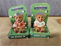 Salvino Bears Cal Ripkin Jr & Derek Jeter NEW