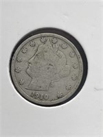 1910 coin Liberty Head V nickel