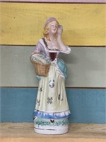 Japan Lady porcelain figurine vintage