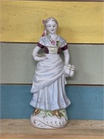 Japan lady porcelain figurine vintage