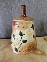 Vintage McCoy Butterchurn Cookie Jar