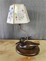 1984 Wooden Duck Table Lamp