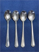 Oneida hotel plate spoon set vintage
