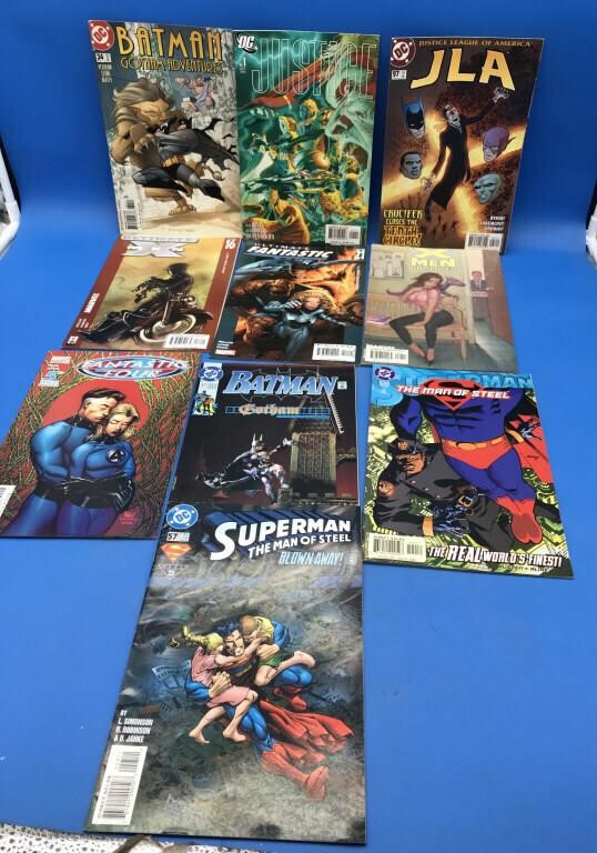 10 Newer DC & Marvel Comic Books