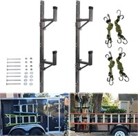 Lonwin Adjustable Trailer Ladder Rack Fit for