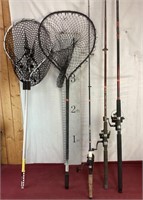 Fishing Rods and Reels, Fishing Nets