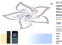 Modern Ceiling Fans with Lights with Remote APP