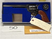 Hertage .22 cal 6 shot revolver; new