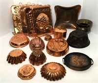 Copper Clad Molds & Kitchen Items