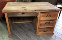 Unfinished Pine Desk