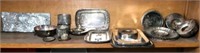 Metal Serving Trays, Plates and More