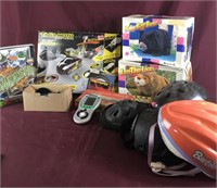 Lot Of Classic Toys & Safety Gear