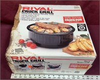 Rival Crock Grill, Looks Unused In An Old Box