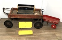 Vintage Wood & Metal Wagons