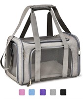 $39 Large Dog Cat Carriers Puppies up to 25Lb Gray