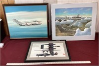 Artwork And Prints, Military Planes
