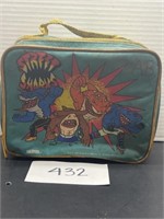 Vintage "street sharks" thermos lunchbox