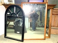 Wall Mirrors Lot of 3