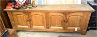 Gothic oak Side Board