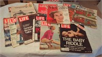 LIFE MAGAZINES FROM 1972 AND A POST MAGAZINE FROM