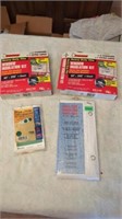 2 WINDOW INSULATION KITS    COLOR CODING LABELS