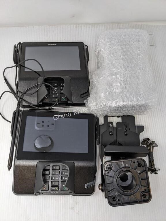 Lot of Verifone Terminals & Mounts