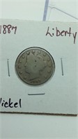 1887 Liberty Nickel