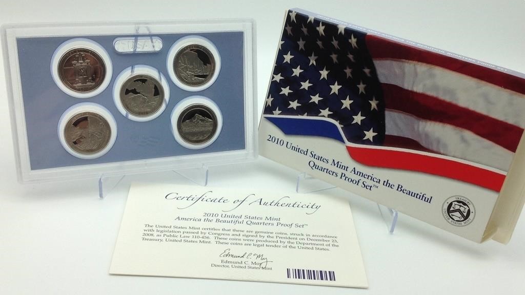 2010 U.S Mint Quarters Set