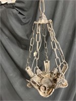 Vintage Metal Hanging Light Ficture