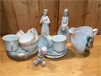 China dishes ,girl figures