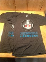 Two womenâ€™s new lacrosse shirts